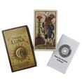 thumbnail image 2 of Cartas de baraja de Tarot lunar de gran tamaño con guía de papel, Pips Edition To Life, escenas pictóricas completas, juegos de mesa, 12x7 Fivean unisex, 2 of 2