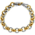 thumbnail image 4 of Pompeii Men's Rolo Link 14k Gold (59gram) or Platinum (96gram) 11.5mm Bracelet 8.5" (,), 4 of 6