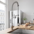 thumbnail image 5 of VIGO Zurich Single Handle Pull-Down Sprayer Kitchen Faucet in Chrome, 5 of 14