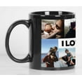 thumbnail image 4 of Printtoo PersonalizedPhotoCollage CoffeeMugI Love You Daddy Custom Picture Ceramic CupDishwasher & Microwave Safe- 11 Oz -Black, 4 of 6