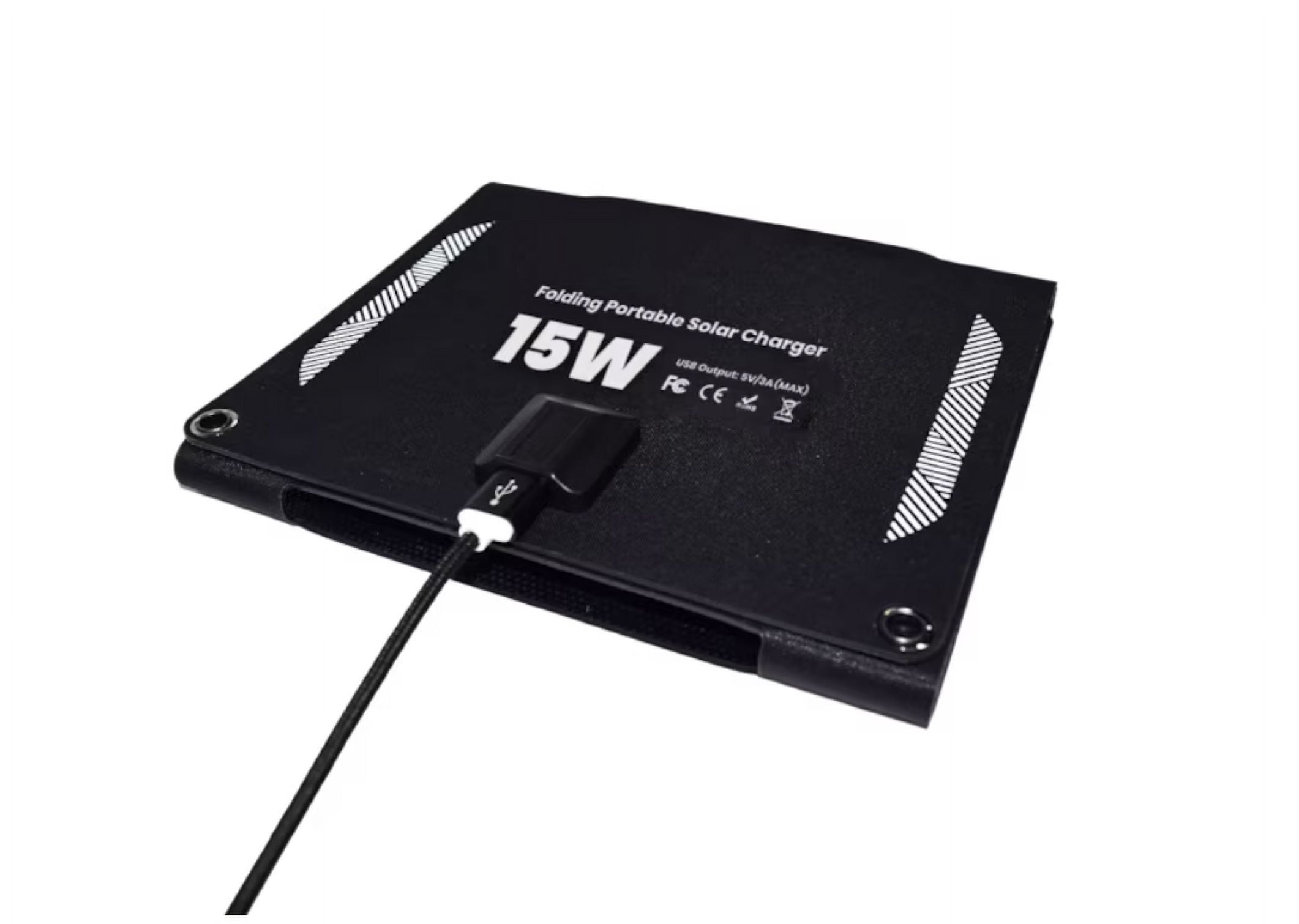 Utilitech 23.5-in x 8.8-in x 0.1-in 15-Watt Portable Solar Panel