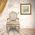 thumbnail image 3 of Stimson, Diane 12x12 Gold Ornate Wood Framed with Double Matting Museum Art Print Titled - Tub Damask 1, 3 of 4