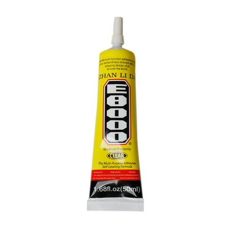 iLH E8000 Clear Adhesive Sealant Glue for DIY Diamond Shoes Paste Jewelry