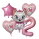 thumbnail image 5 of Juego de globos de Marie Cat de 32 pulgadas con números para niñas, decoración para fiestas de cumpleaños, globos de aluminio de Disney Marie Cat, suministros Globlos, 5 of 5