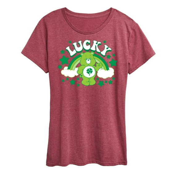 Care Bears - Lucky - Women's Short Sleeve Graphic T-Shirt