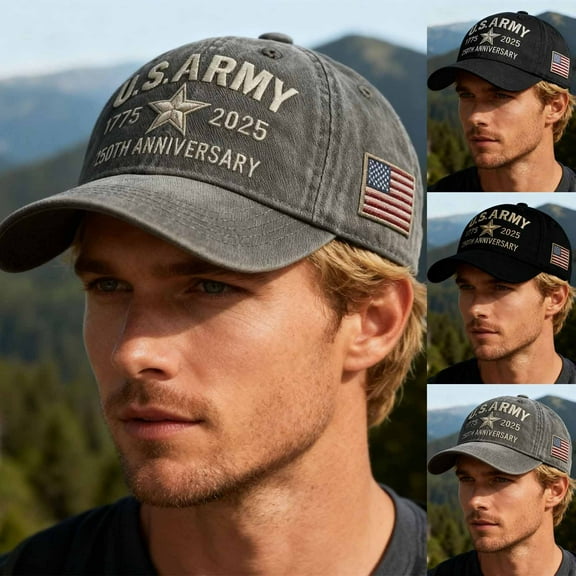 250th Anniversary USA Hat, Patriotic Baseball Cap, Independence Symbol 250 Year Anniversary Hat for Veterans and Patriots