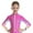 Hot Pink, variant on Kids Girls Athletic Sport Jacket Long Sleeve Zipper Figure Ice Skating Coat Top Gymnastic Outerwear White 4
