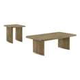 thumbnail image 1 of Coaster Adina 2-piece Wood Coffee Table Set in Distressed Light Brown, 1 of 13
