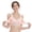 Pink, variant on FcBaudy Bras for Women Everyday Bras Front Buckle Gathe r up Breast Milk Sleep Lace No Steel Ring Bra Women Underwear