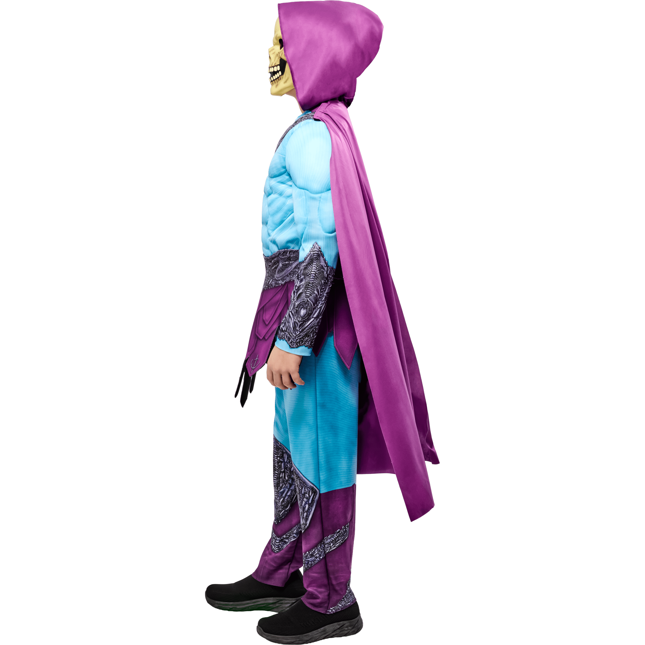 He-Man and The Masters of the Universe, Skeletor Halloween Costume for Children, Boy's Size S (6/7), by Rubies