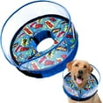 thumbnail image 1 of GFDYREE Soft Inflatable Dog Cone Collar for Large Medium Small Size Dogs, Cone for Dogs Alternative After Surgery, Donut Recovery Cones to Stop Licking and Scratching, Elizabethan Collar wit, 1 of 7