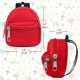 thumbnail image 4 of Mochilas para muñecas UNICORN ELEMENT para muñecas, 6 unidades, minicremallera, 4 of 8