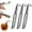 3pcs, variant on Senya Stainless Steel Tea Diffuser, 2024 New Tea Artifact Creative Pipe, Tea Infuser with Hanging Hook Handle(6PCS)