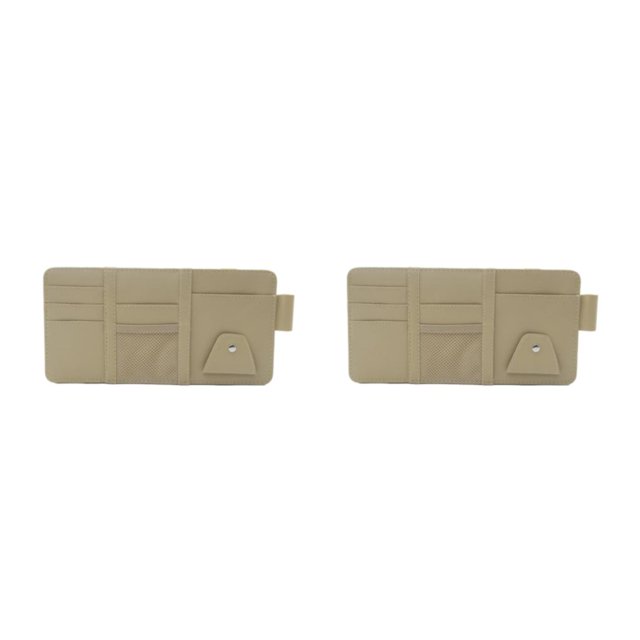 Transemion Durable Car Storage Solution - Easy Assembly And Organized Space Car Accessories Interiors Beige (normal) 2Set