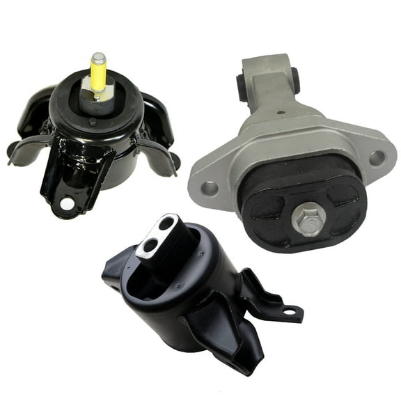 CF Advance For 12-17 Hyundai Accent Veloster Kia Forte Koup Rio 1.6L 1.8L 2.0L Engine Motor and Manual Transmission Mount Set of 3PCS A71004 A71032 A71020 2012 2013 2014 2015 2016 2017