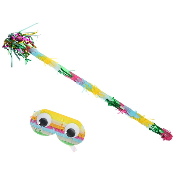 ifundom Compact Multicolored Pinata Stick for Festival Celebration 1Set