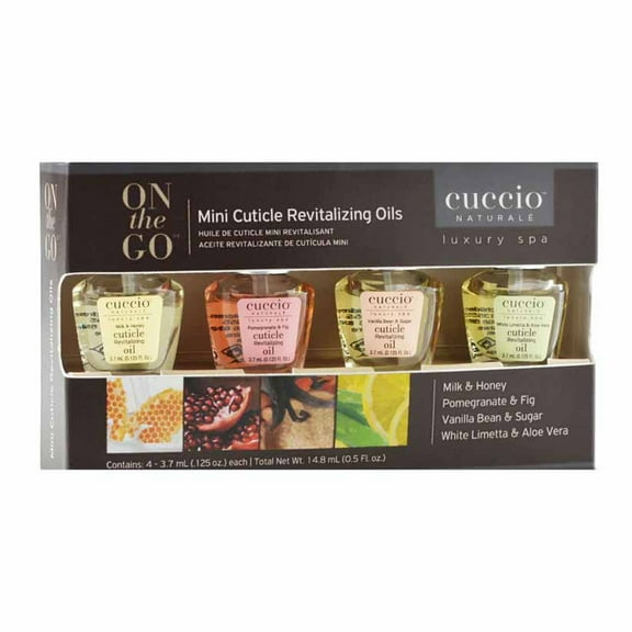 Cuccio Cuccio Naturale - Mini Cuticle Revitalizing Oils  4x0.125oz