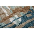 thumbnail image 2 of Alora Decor Vivid 5' x 7'6" Abstract Gray/Multi/Teal/Copper Hand-Tufted Area Rug, 2 of 3