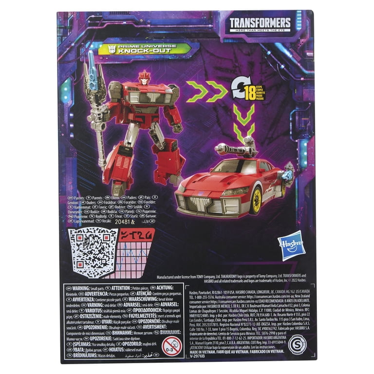 Hasbro - Transformers Generations Legacy - Deluxe Prime Universe Knock – Legacy Distribution