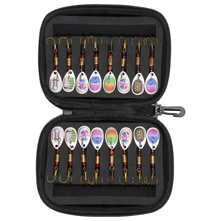 Lixada 16-Piece Fishing Spoon Lures Set with Bag photo 6