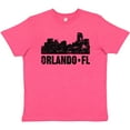 thumbnail image 3 of Inktastic Orlando Skyline with Grunge Youth T-Shirt, 3 of 5