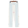 thumbnail image 5 of Bovemsi Wide Leg Pants Woman Women's Spring And Summer Casual 3D Printed Back Pocket Cotton Linen Travel Pants, 5 of 9
