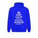 thumbnail image 3 of TRABAJADOR SOCIAL Título de trabajo divertido Profesión Idea de cumpleaños Sudaderas con capucha para hombre Sudaderas de estilo simple Estampadas Nueva ropa de moda, 3 of 5