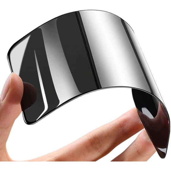 2PCS Privacy Screen Protector for iPhone 12 Pro Max 6.7 inch , Anti-Spy Super Toughness Flexible Ceramic Film, Anti-broken, Anti-shock, Arc Edge to Edge Full Coverage