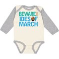 thumbnail image 3 of Inktastic Julius Caesar Ides of March Boys or Girls Long Sleeve Baby Bodysuit, 3 of 5