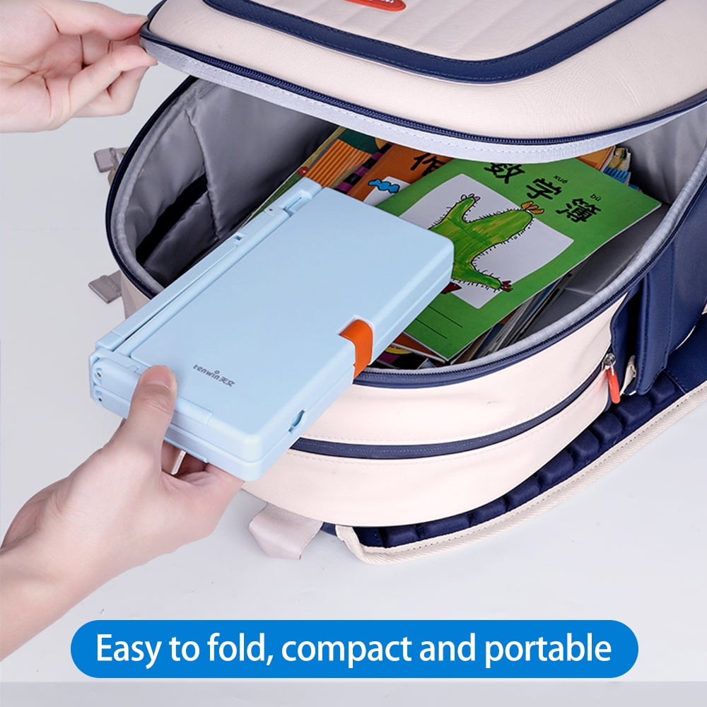 Pencil Box,Office Student Stationary Book Stand Pencil And 2in1 Dual 2in1 Dual Layers Pencil Box And Box And 2in1 Student Stationary Supplies Portable Office Student Layers Pen Portable
