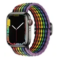 thumbnail image 1 of Correa De Nailon Trenzado Para Apple Watch Banda Elástica, 1 of 6