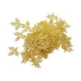 thumbnail image 4 of 100 PCS Leaf Charms Pendants For DIY Craft , Golden, 4 of 8