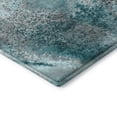 thumbnail image 4 of Addison Rugs Mayfield Washable Contemporary Watercolors Teal Rectangle Rug, 5' x 7'6", 4 of 6