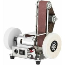 Mini Electric Belt Sander, 7 Adjustable Speed Bench Grinder, Portable Sanding Machine for Knife Making, Metal Work, Woodworking and DIY$$Tools & Hardware Other