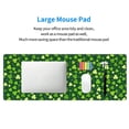 thumbnail image 5 of Rocae Happy St. Patrick's day for Gaming Mouse Pad, Mouse Pad Large, Office Computer Keyboard Mousepad, Keyboard and Mouse Pad with Stitched Edges,31.5 x 11.8 in, 5 of 5