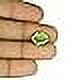 thumbnail image 3 of Certified (Special Quality) Unheated Untreated 2.49 Carat Ceylone Natural Green Peridot Adjustable Ring Gemstone By Lab Certified-B0CTTM, 3 of 5