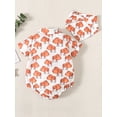 thumbnail image 3 of Biekopu Baby Boy Romper, Western Style Short Sleeve Turn-down Collar Button-down Daily Bodysuit, 3 of 8