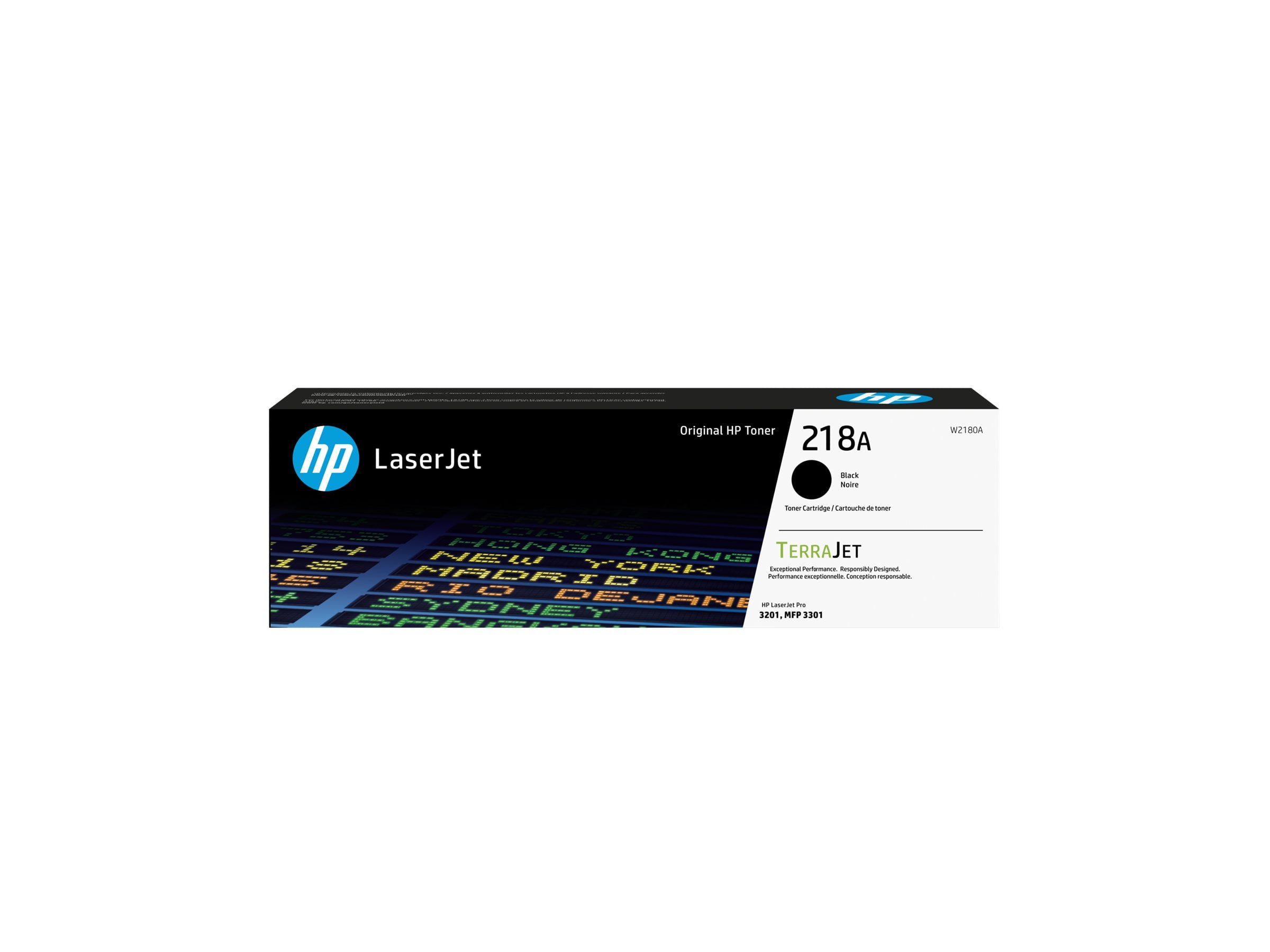 HP 218A (W2180A) Cartouche de Toner LaserJet Noire Originale