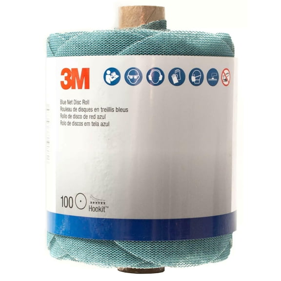 3M 36437 5" P150 Blue NetLinkroll MMM-36437
