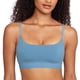 thumbnail image 1 of Bralette INLYRIC Sin Aros de Algodón Sin Costuras Azul Medio, 1 of 7