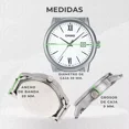 thumbnail image 3 of Reloj Casio Mtpv002 7b3 Hombre Acero Negro Fechador Correa Plateado Bisel Plateado Fondo Blanco MTP-V002D-7B3, 3 of 8