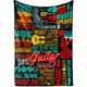 thumbnail image 1 of LHSHID Music Gifts Guitar Gifts for Men Music Note Flannel Blanket for Guitar Players Music Teacher Gifts for Sofa Chair Bed Office Black 50x60in, 1 of 5