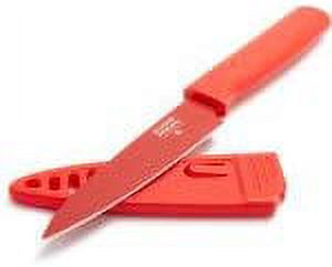 Kuhn Rikon Colori 4 Inch Paring Knife With Sheath Red - image 4 of 4