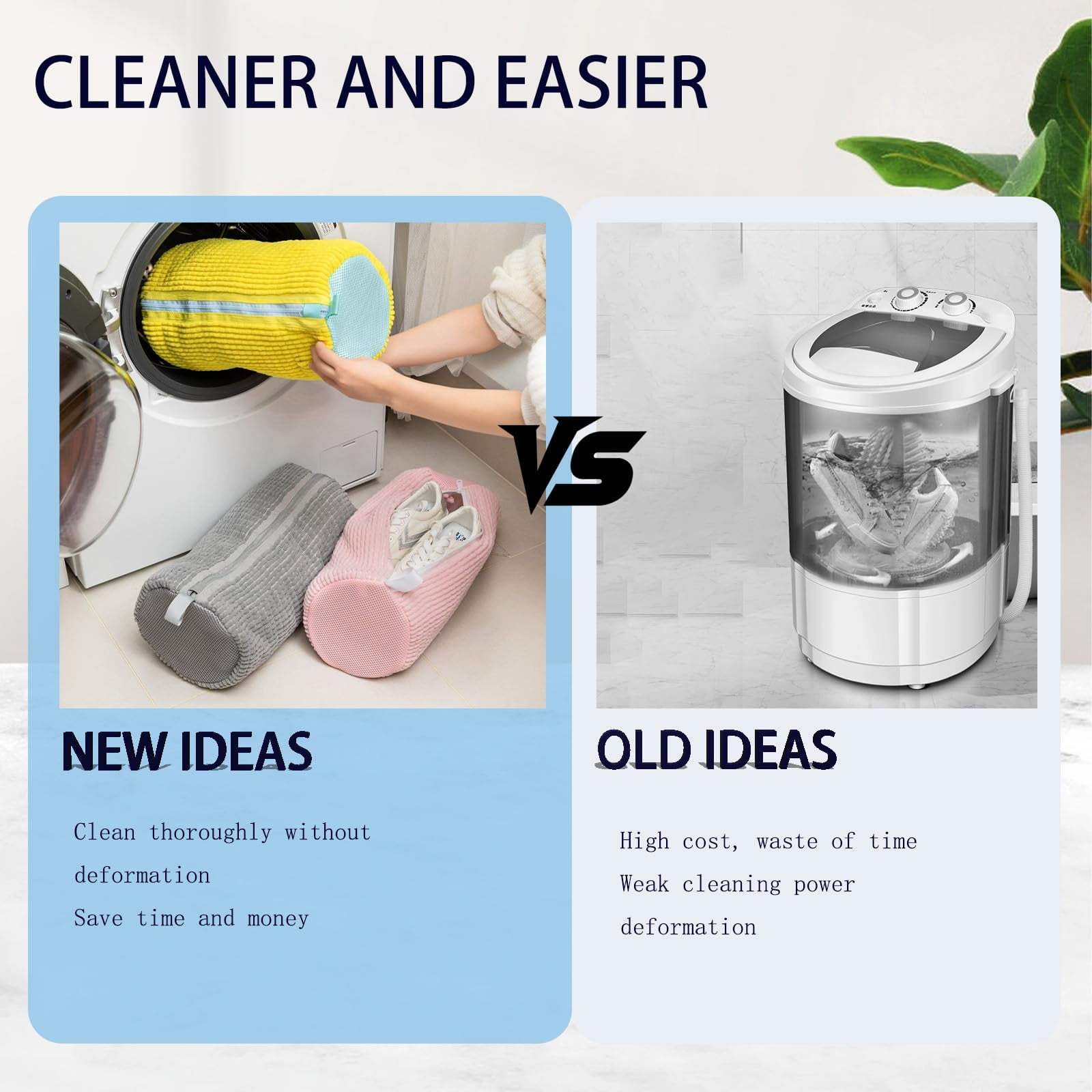 2025 Reusable Shoe Washing Bag for Washer/Dryer - Fits All Shoe Types, Laundry Protection Pouch.