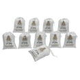 thumbnail image 4 of Darling Souvenir White Bear & Baby Shower Custom Party Supplies Favor Bags Gift Pouches 15 Pieces, 4 of 5