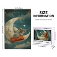 thumbnail image 4 of 1000 PCS Mice Sleeping On The Moon 1000 Piece Unique Jigsaw Puzzles,Wonderful Imagination,Relax And Enjoy The Fun Of Solving Puzzles,Great For Relaxation And Display For Puzzle Lovers,Wooden Puzzle, 4 of 6