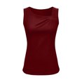 thumbnail image 3 of Posijego Women's Tank Tops Wide Strap Camisoles Tops Sleeveless Shirts for Women Athletic Workout Running Yoga Tank Tees, 3 of 6