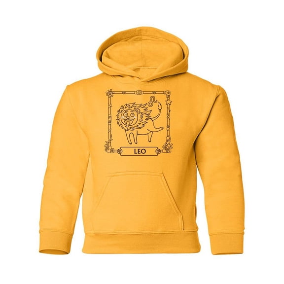 Leo Animal Hoodie Juniors -Image by Shutterstock, Medium