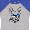 thumbnail image 4 of Inktastic French Bulldog Portrait with Sunglasses Boys or Girls Baby Bodysuit, 4 of 5