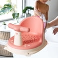 thumbnail image 1 of Asiento de baño antideslizante Asiento de bañera cómodo Asiento de baño para pequeños Bebé Rosado CUTICAT Asiento de baño, 1 of 7